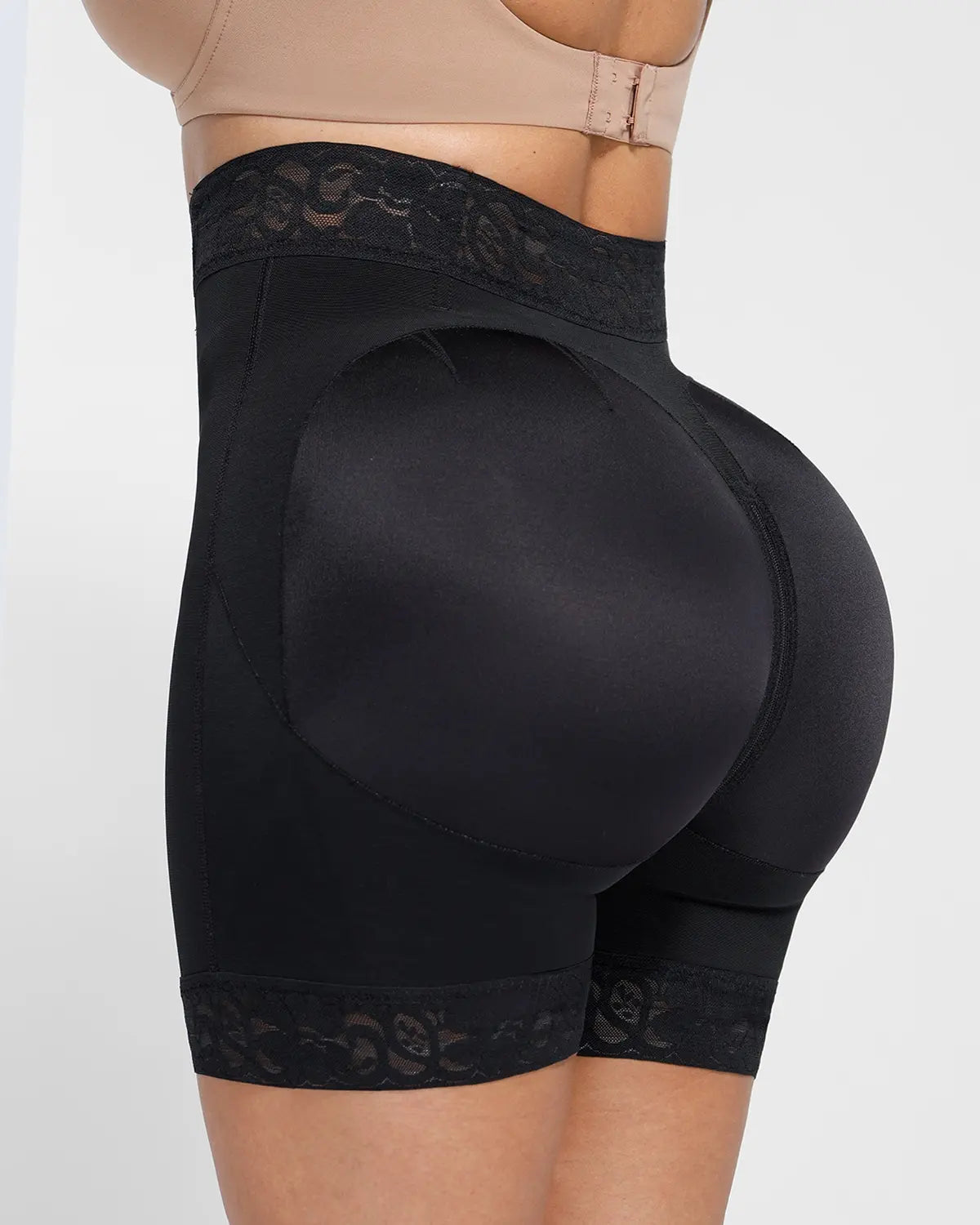AirSlim® Front Hook Butt Lifting Shorts for Women - High Waist Tummy Control Shapewear - Perfect for Workout, Yoga & Everyday Wear