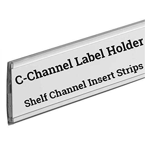 50 Pack Adhesive C Channel Insert Strips - 48