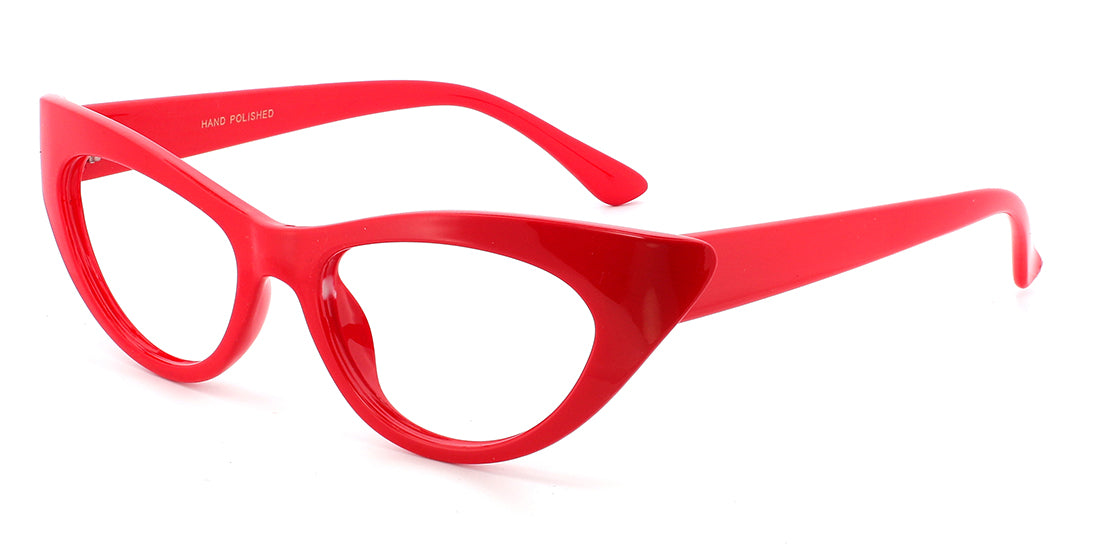 Stylish Acetate Cat Eye Prescription Glasses P6327 - Trendy Women's Eyewear for Work & Everyday Use