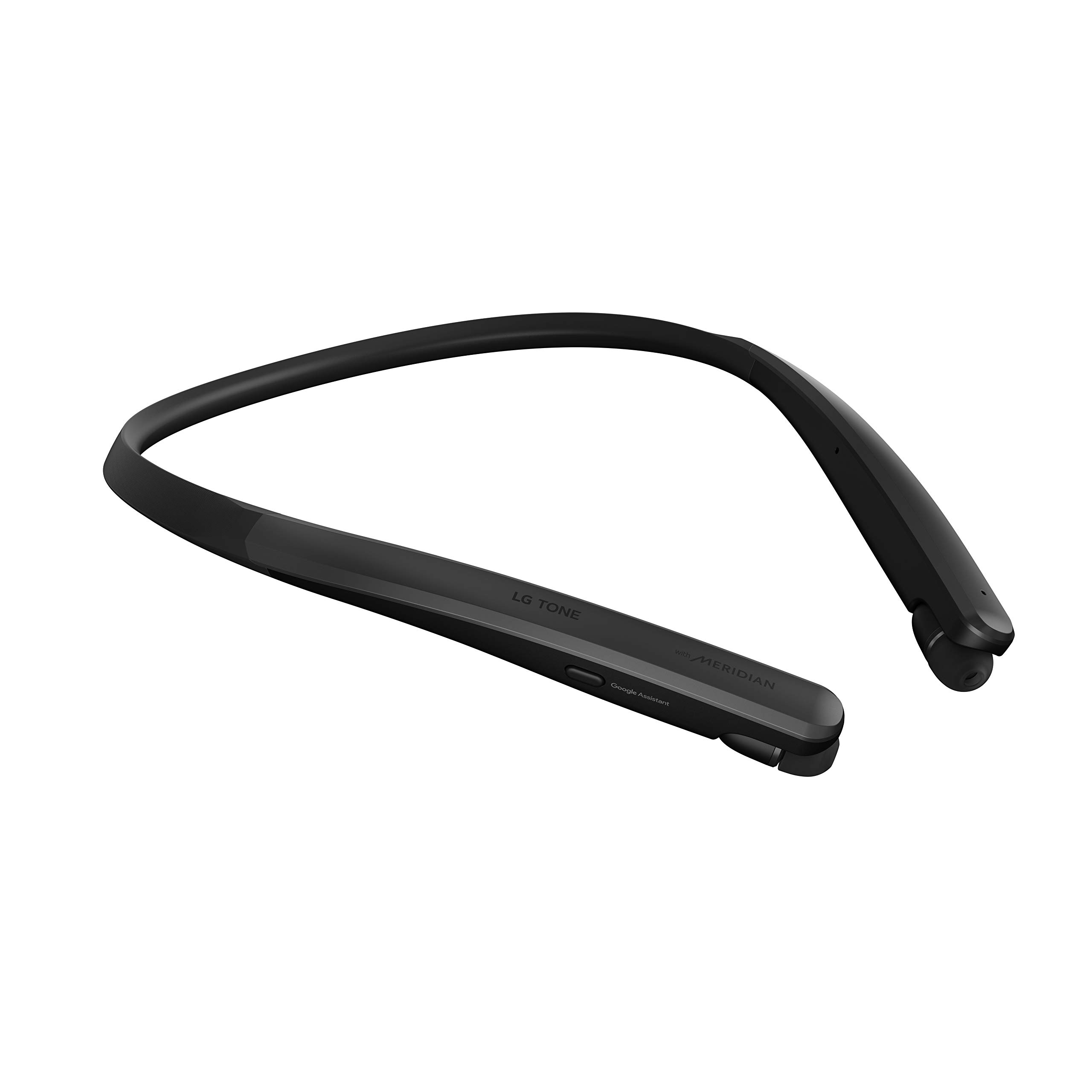 LG TONE Flex Wireless Bluetooth Neckband Headphones with 32-Bit Hi-Fi DAC & Meridian Audio - Black | Perfect for Gym, Commuting & Work Calls