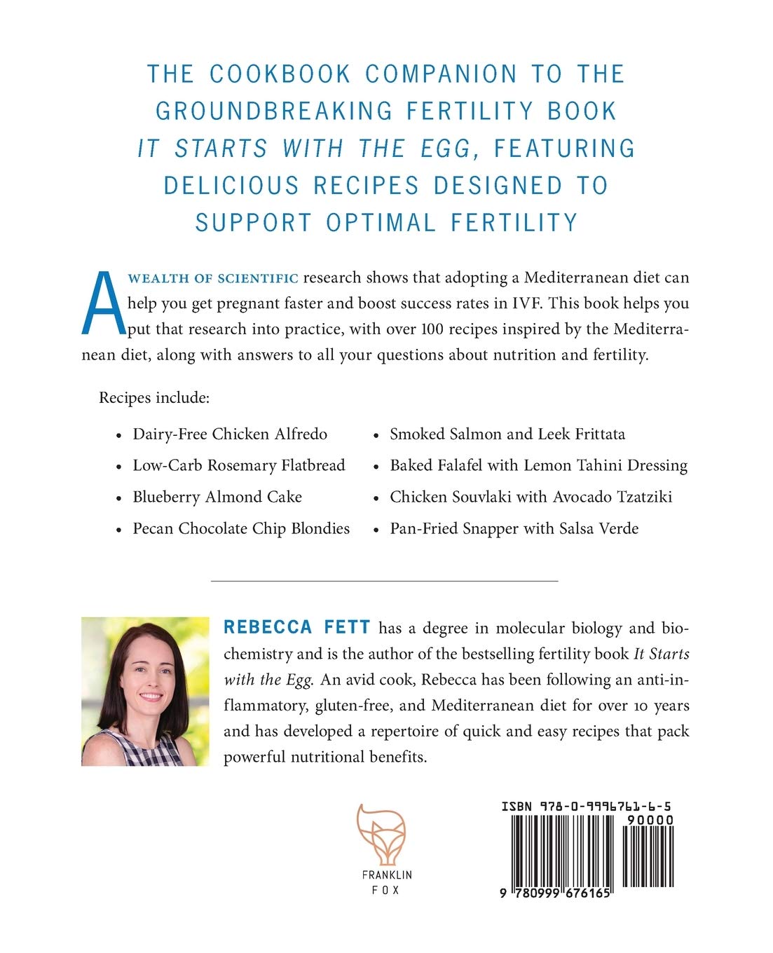 It Starts with the Egg Fertility Cookbook: 100 Mediterranean-Inspired Recipes for Boosting Fertility & Reproductive Health | Perfect for Couples Trying to Conceive Naturally
