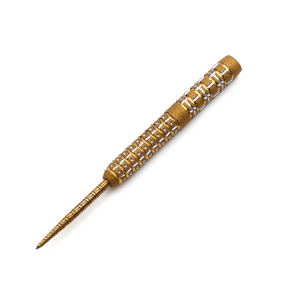 CUESOUL 90% Tungsten Steel Tip Darts Set - 21g/22g/23g Oil Paint Finish for Cocktail, COLA Beer & Draft Beer - Perfect for Bars, Pubs & Home Game Rooms