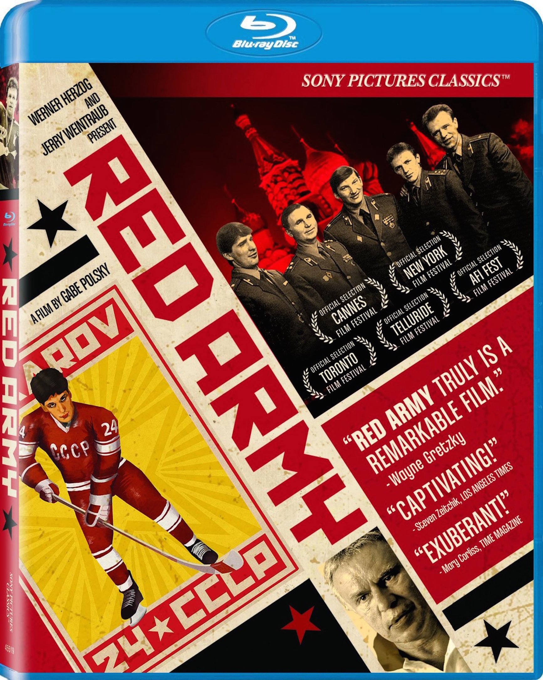 Red Army [Blu-ray] - Soviet Hockey Documentary Film - Perfect for Sports History Enthusiasts & Movie Collectors