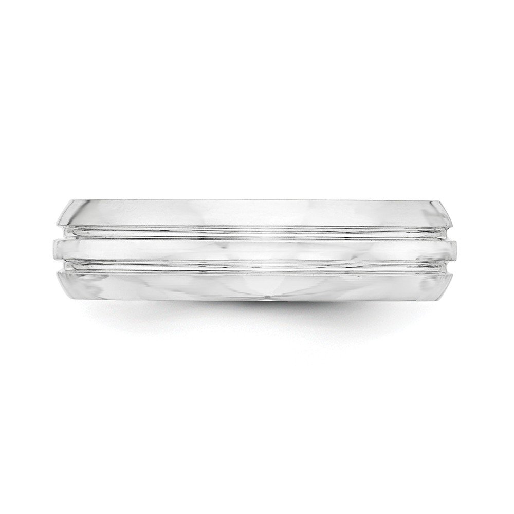 6mm Solid 925 Sterling Silver Wedding Band Ring for Women & Men - Perfect for Engagement, Anniversary, and Everyday Wear