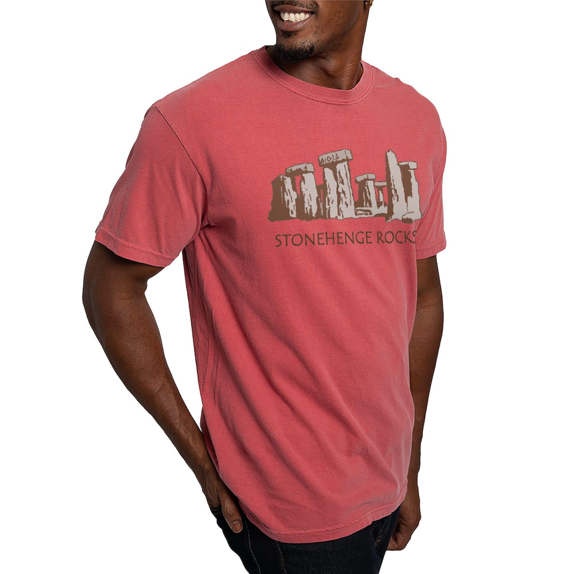 Stonehenge Rocks T-Shirt for Men | Comfort Colors® Premium Cotton Tee | Casual Wear, Gifts & Travel Outfits