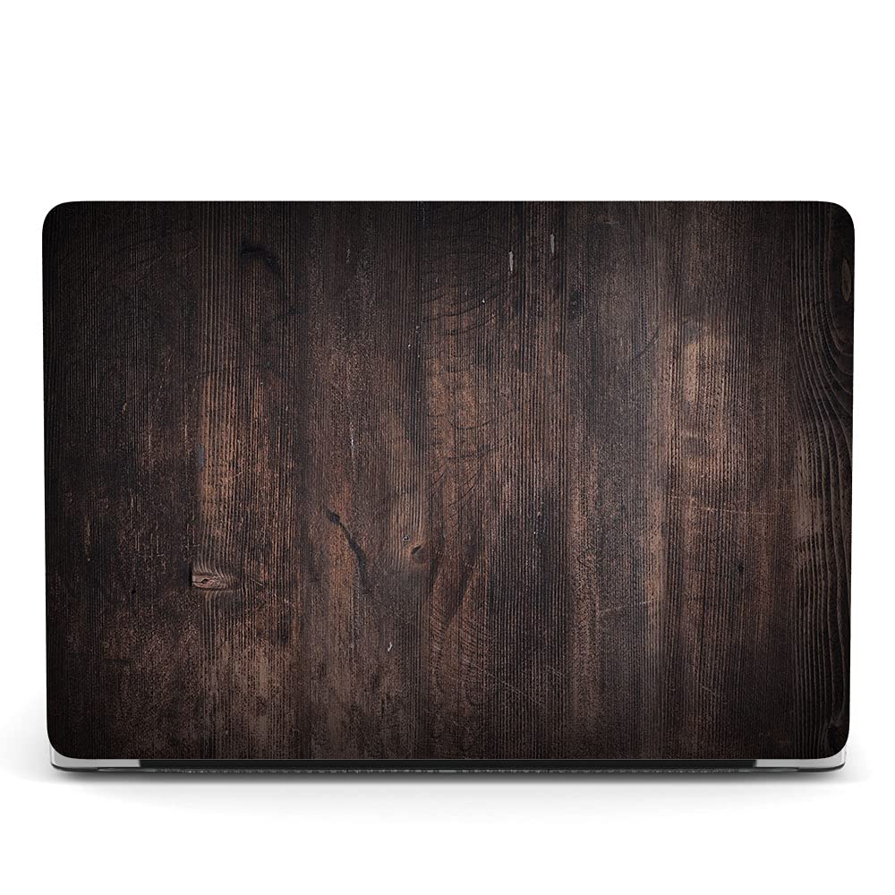 Wood Grain Hard Shell Protective Case for MacBook Pro 16 inch (2019-2020 Model A2141) - Matte Plastic Cover with Touch Bar & ID Protection | Durable Laptop Shell for Work, Travel & Home Use