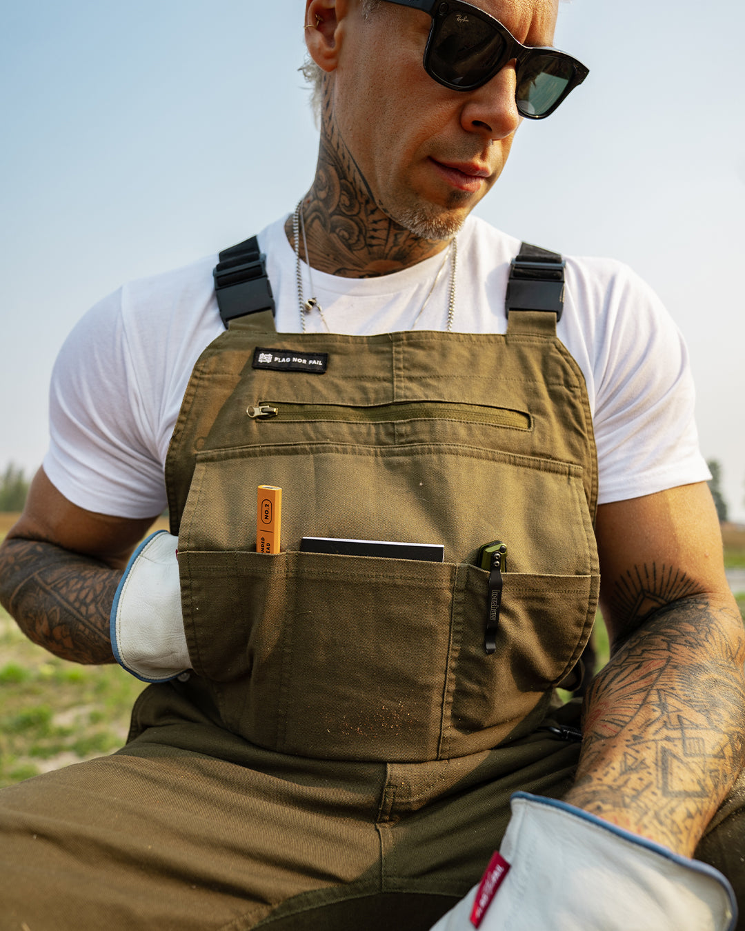 FOREVER OVERALLS - Olive Green Denim Overalls for Women & Men | Durable Workwear & Casual Fashion | Perfect for Farming, Gardening & Outdoor Activities