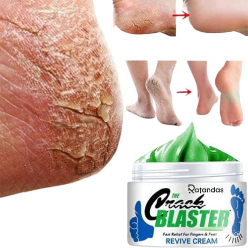 Heel Crack Repair Cream for Dry & Cracked Feet – 50gm Moisturizing Foot Treatment for Soft, Smooth Heels – Perfect for Pedicures & Daily Foot Care