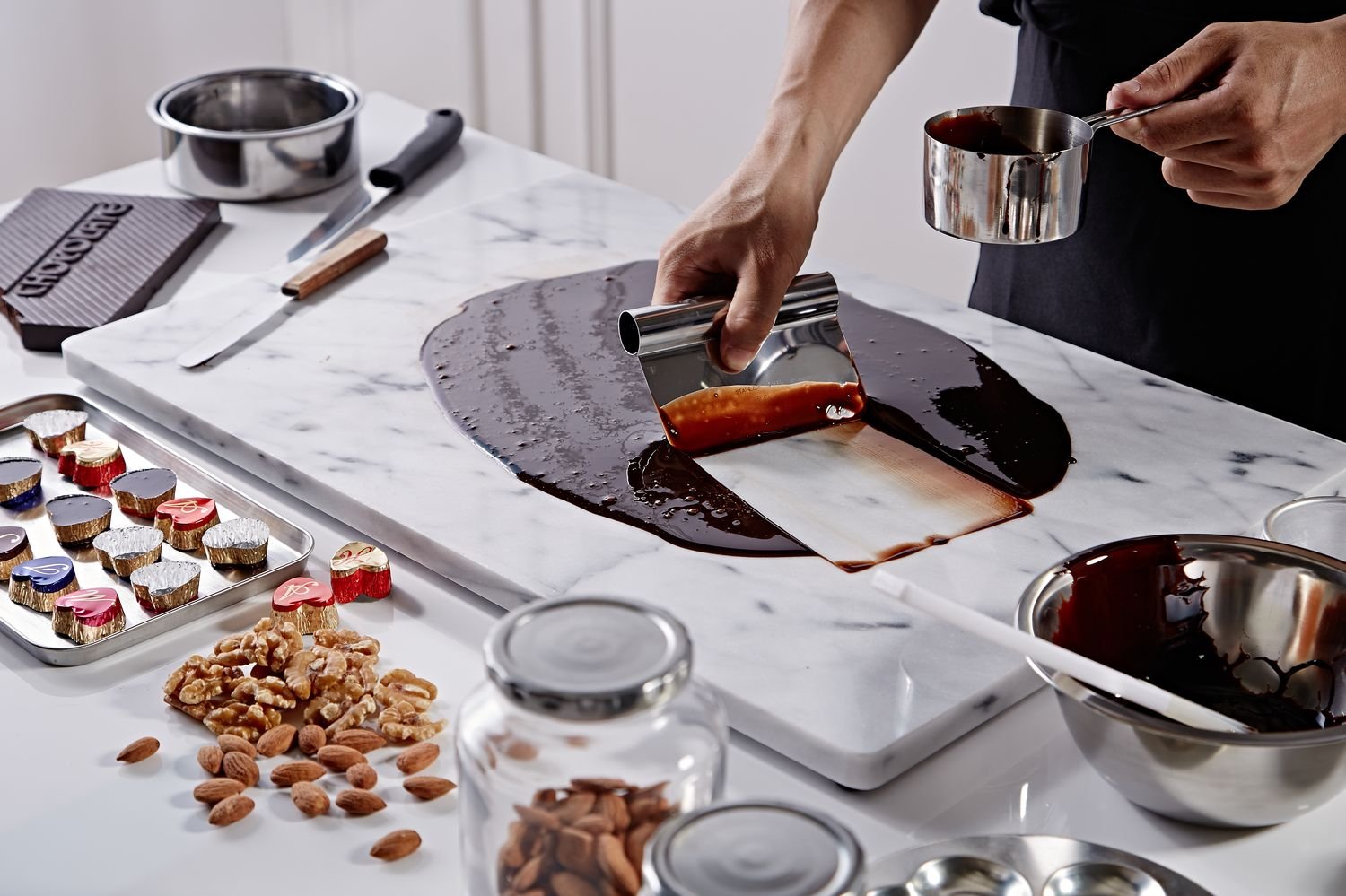 Premium 12x16 Inch Non-Slip Pastry Board with Rubber Feet - Ideal for Dough Rolling, Chocolate Tempering & Baking - Perfect for Home Bakers & Professional Chefs