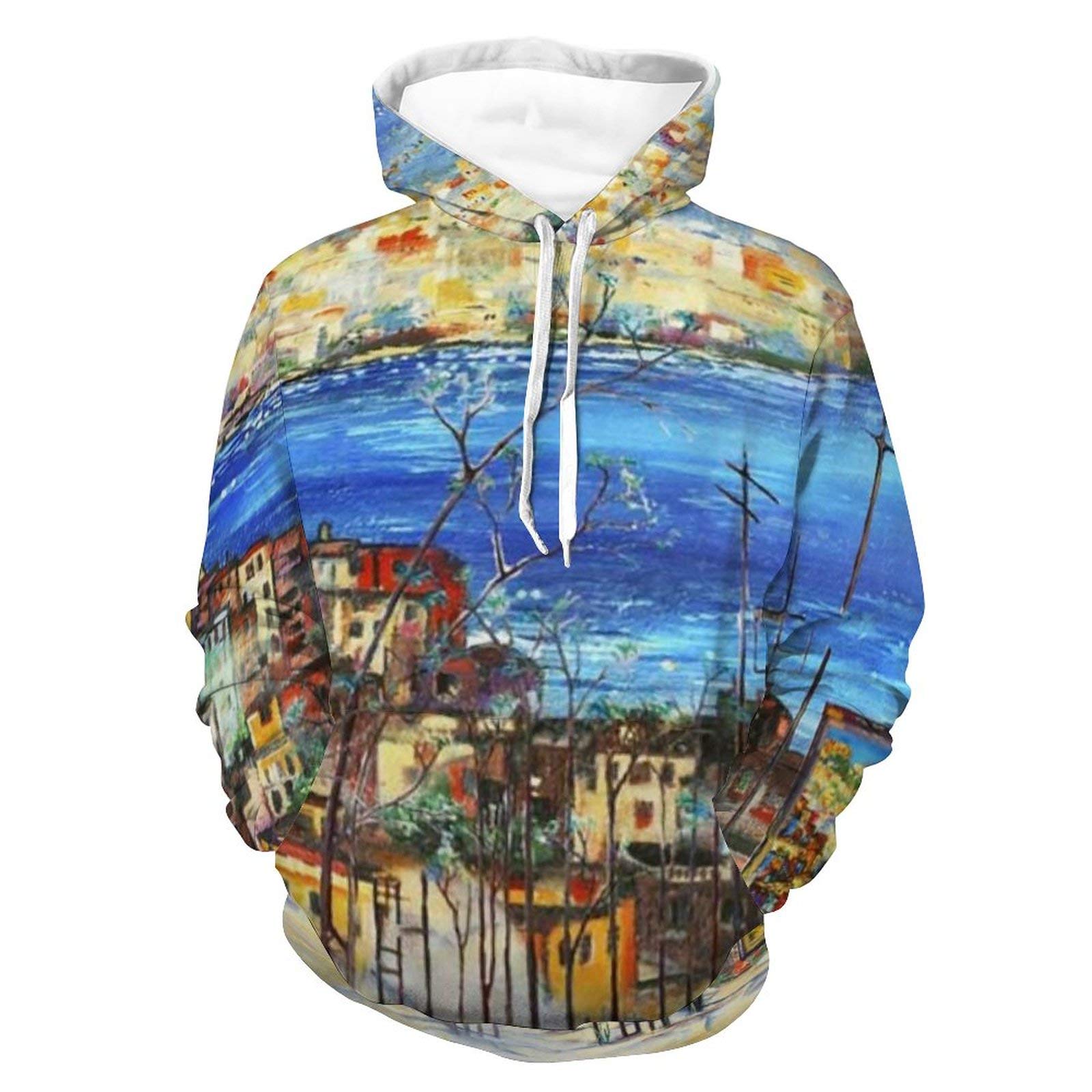 AERICKON Unisex Hoodies for Women & Men - Long Sleeve Fashionable Sweatshirts for Autumn, Jogging, Holiday & Casual Wear | Cozy Fall Outfit for Running, Travel & Everyday Comfort