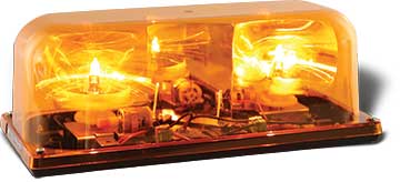 B766190B Quartz Halogen Mini Light Bar - 12V Permanent Mount LED Work Light for Trucks, ATVs, Boats & Off-Road Vehicles - Durable Waterproof Lighting for Outdoor, Camping & Emergency Use