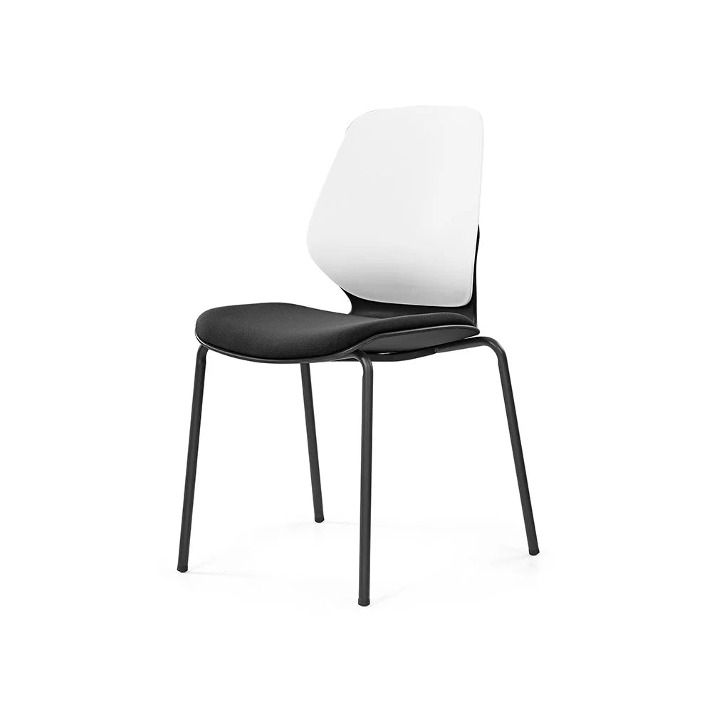 KALEIDO 4 Leg Steel Chair - Heavy Duty Metal Dining Chair for Kitchen, Restaurant, Office & Outdoor Use