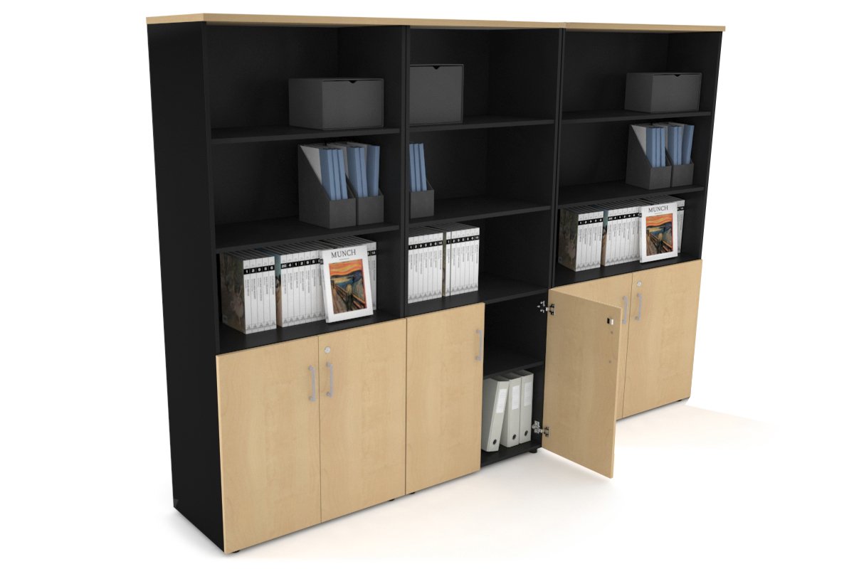 Large Storage Cabinet with Small Doors - 94.5