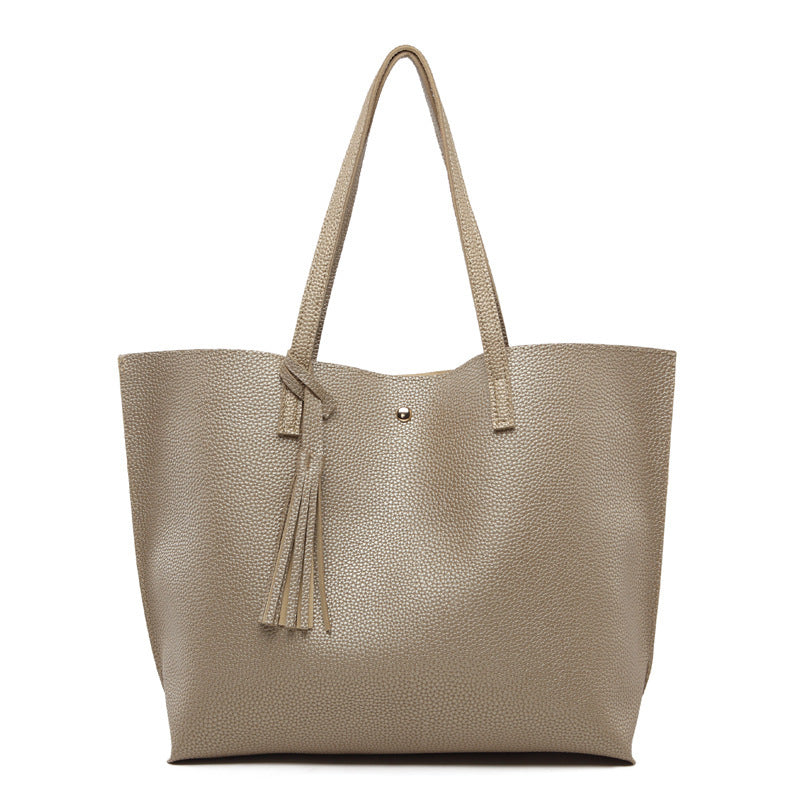 Vegan Leather Shoulder Bag for Women - Large Capacity Tote Bag, Stylish & Durable Crossbody Purse - Perfect for Work, Travel & Everyday Use
