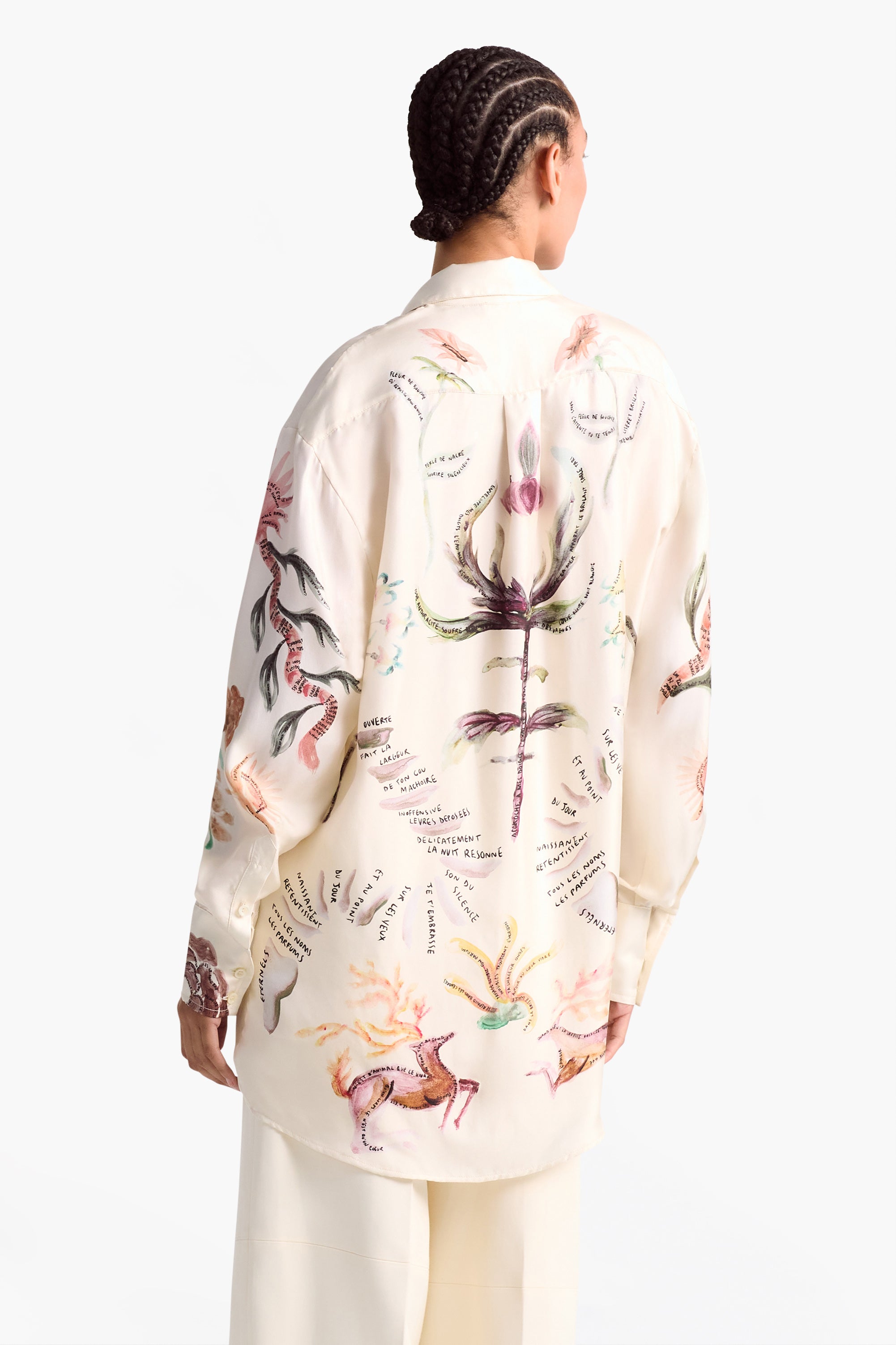 Chika Top Ivory Figurative Tattoo - Elegant Temporary Body Art for Women, Perfect for Parties, Festivals & Self-Expression