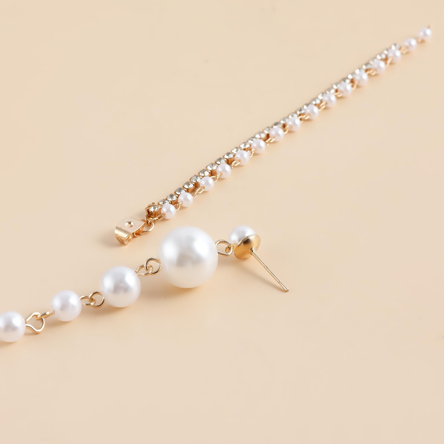 Elegant Long Pearl Drop Dangle Earrings for Women | Boho Pearl Tassel Earrings | Wedding & Party Jewelry | Perfect for Bridal, Formal Events & Everyday Wear