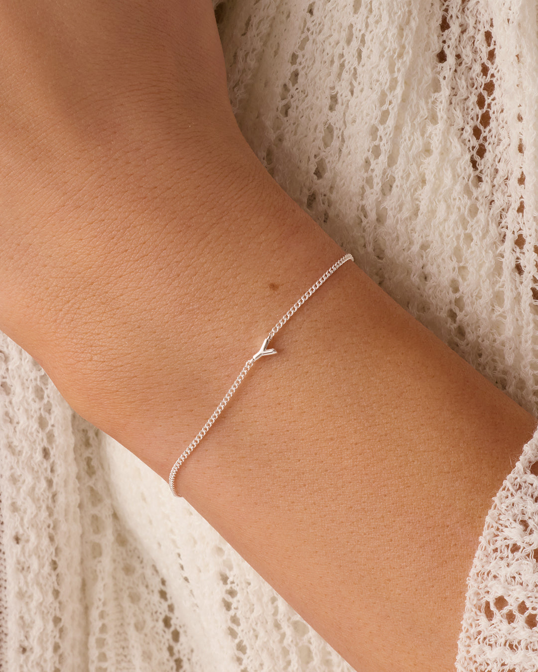 Wilder Mini Alphabet Bracelet - Personalized Initial Letter Bracelet for Women & Girls - Trendy Stackable Jewelry for Everyday Wear & Gifts