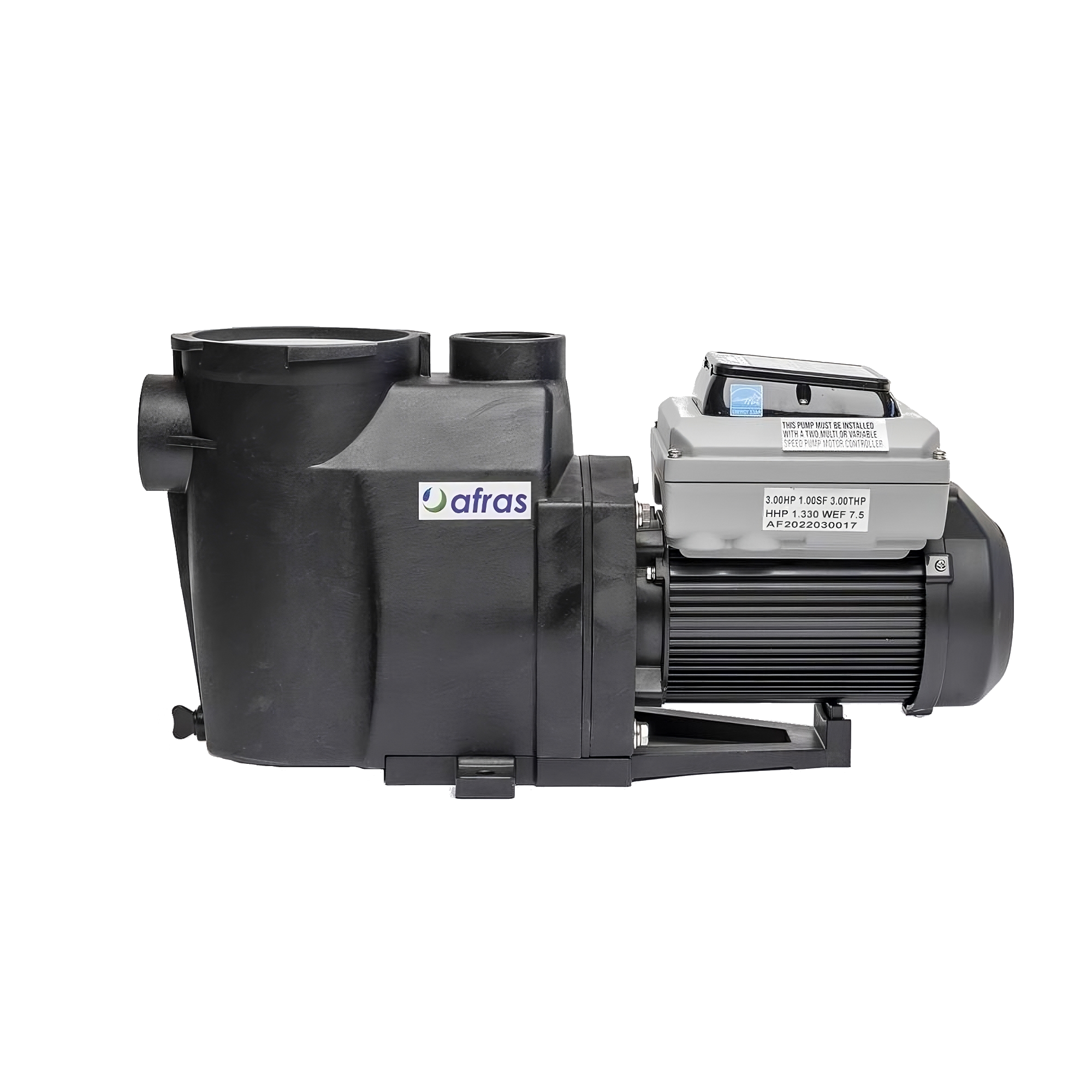 Afras Variable Speed Pump - High Efficiency Water Pump for Pools, Hot Tubs & Fountains | Energy Saving, Quiet Operation | Perfect for Home, Garden & Commercial Use