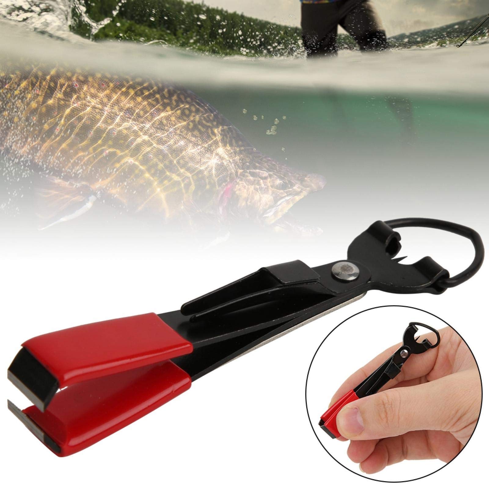 OUKENS Fishing Line Cutter - Metal Fly Tying Wire Clipper & Quick Knot Tool for Saltwater and Freshwater Fishing | Essential Tackle Accessory for Fly Fishing, Bass, and Trout Anglers | Perfect for Knot Tying, Line Trimming, and Tackle Box Organization