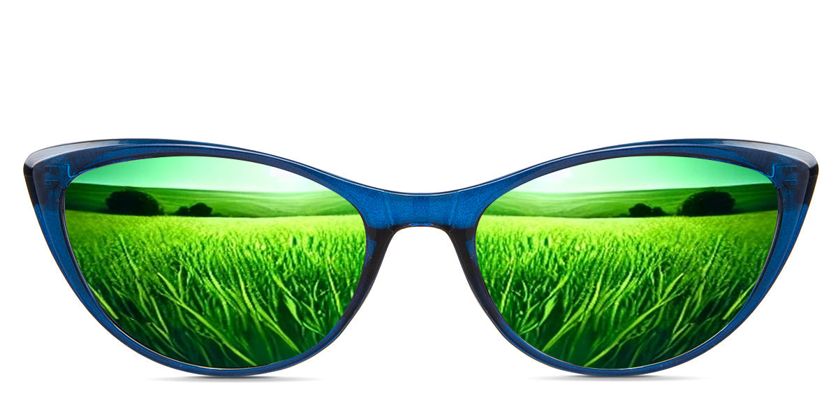 Tinsley Women's Prescription Polarized Sunglasses - UV Protection & Anti-Glare for Driving, Outdoor Sports & Fashion