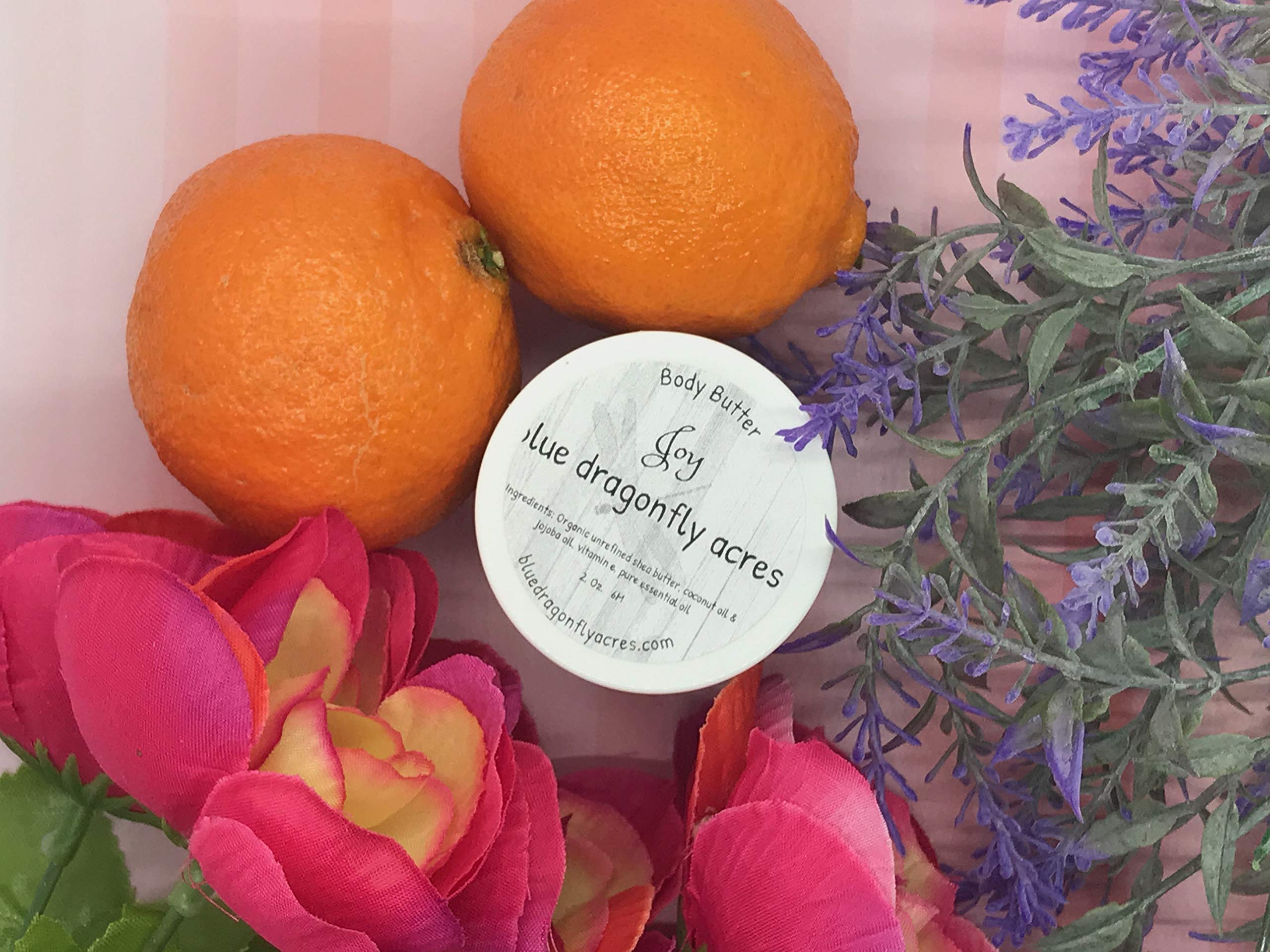 Joy Organic Natural Vegan Body Butter Lotion - Hydrating & Nourishing for Dry Skin - Perfect for Daily Moisturizing & Spa Nights