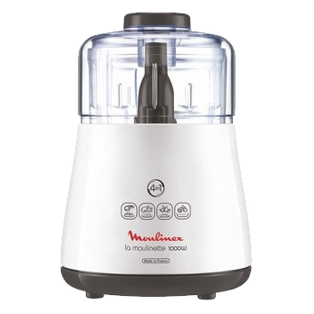 Moulinex La Multimoulinette 1000W Electric Food Chopper - 0.5L Capacity - Perfect for Chopping Vegetables, Nuts & Herbs - Ideal for Meal Prep & Cooking at Home