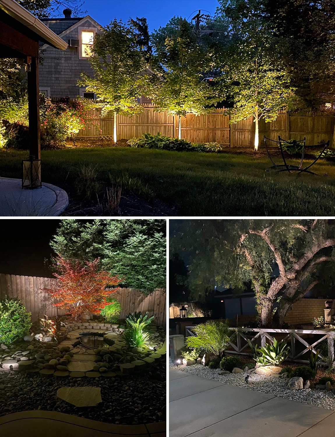 **SUNVIE 12W Low Voltage LED Landscape Lights - 12V Outdoor Waterproof Pathway & Garden Lights (12 Pack, 900LM Super Warm White) - Perfect for Driveways, Walkways, Trees & Flag Lighting**