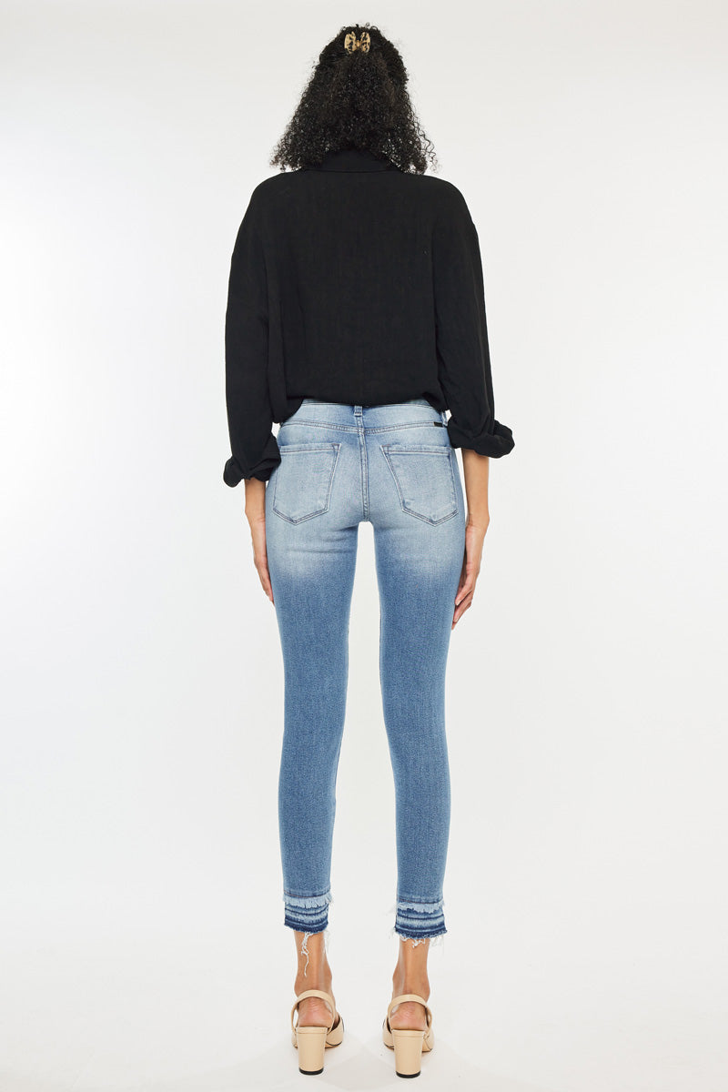 Jubilee High Rise Ankle Skinny Jeans for Women - Stretch Denim Pants, Slim Fit, Comfortable & Stylish - Perfect for Casual Wear, Office & Night Out