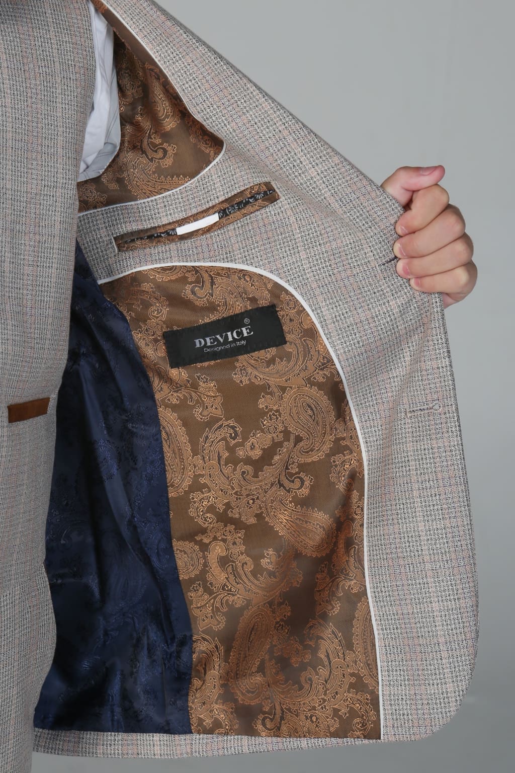 Boys' Leo Beige 3-Piece Suit Set | Formal Blazer, Vest & Pants | Perfect for Weddings, Parties & Special Occasions