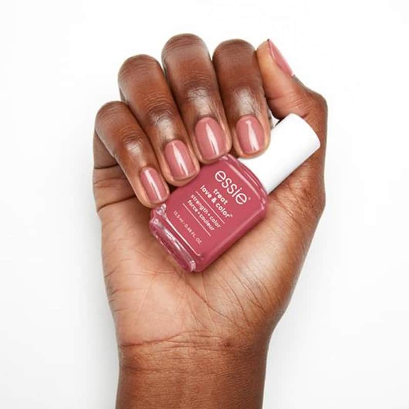 Essie Treat Love & Colour Nail Polish - Long Lasting Nail Lacquer with Nourishing Formula for Healthy Nails - Perfect for Manicures, Pedicures & At-Home Nail Care