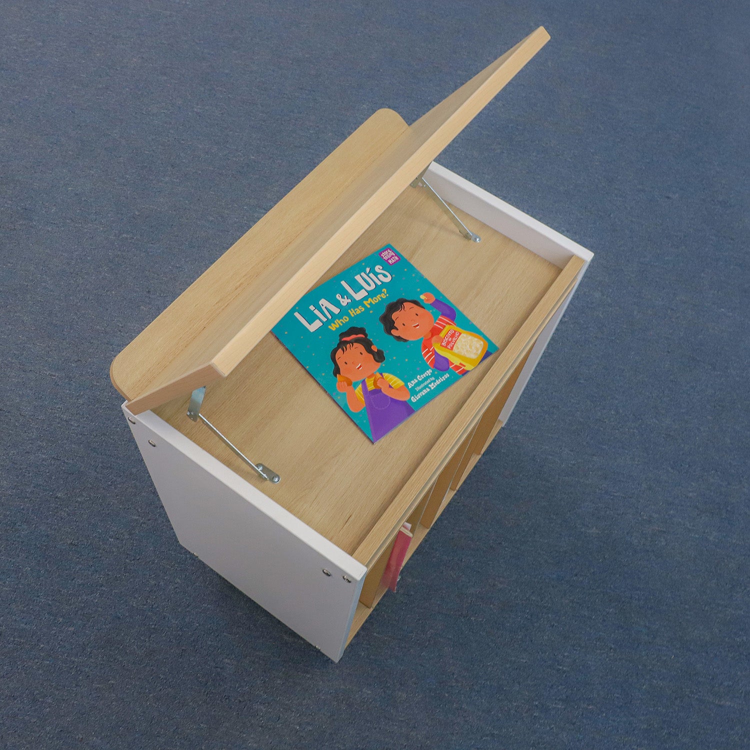 Elevated™ Mobile Big Book Holder WB1987 - Adjustable Stand for Reading, Cooking, and Studying - Perfect for Cookbooks, Textbooks, and Office Use