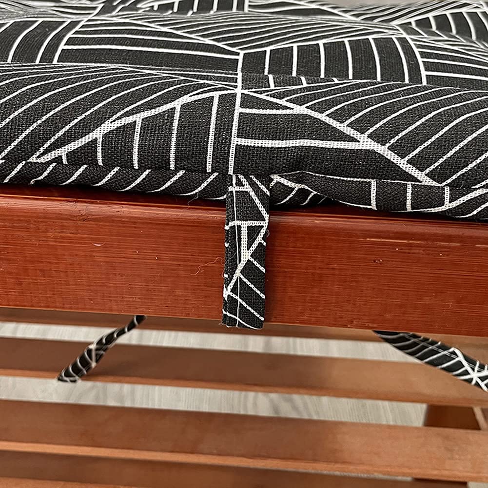 Premium Indoor/Outdoor Bench Cushion - Thick Cotton Garden Furniture Seat Pad for Loveseats, Sofas & Swing Chairs - Water-Resistant Patio, Deck & Backyard Seating Cushion - Perfect for Garden, Porch & Poolside Relaxation