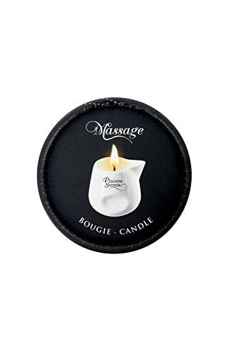Ylang Patchouli Edible Massage Candle in Ceramic Pot with Spout - 2.82 fl oz Romantic Gift for Couples, Spa Night, Sensual Massage & Relaxation