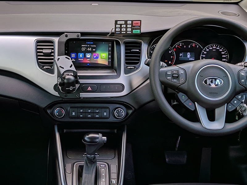 Kia Rondo (2013+) Car Phone Mount - Universal InDash Dashboard Holder for iPhone & Android - Perfect for GPS Navigation & Hands-Free Driving