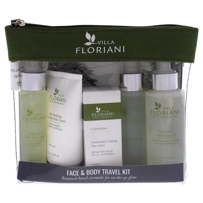 Premium Travel Skincare & Body Care Gift Set - Face & Body Essentials for On-the-Go - Perfect for Vacation, Business Trips & Gym