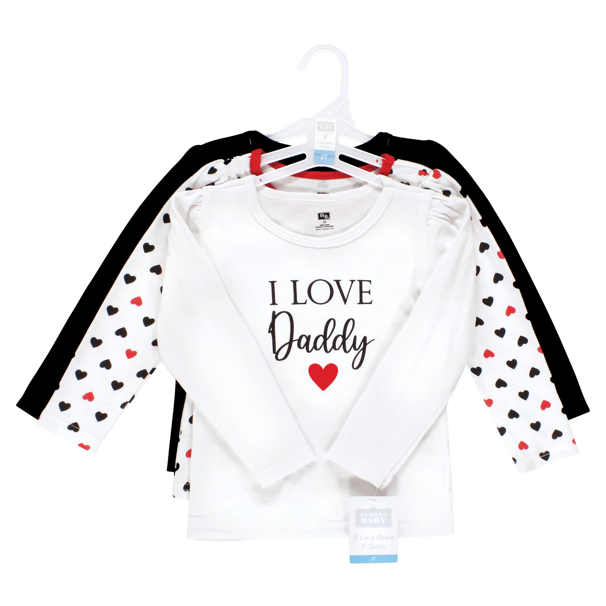 Hudson Baby Unisex Long Sleeve T-Shirts for Infants & Toddlers - Soft Cotton Comfort Wear for Everyday Play & Outings