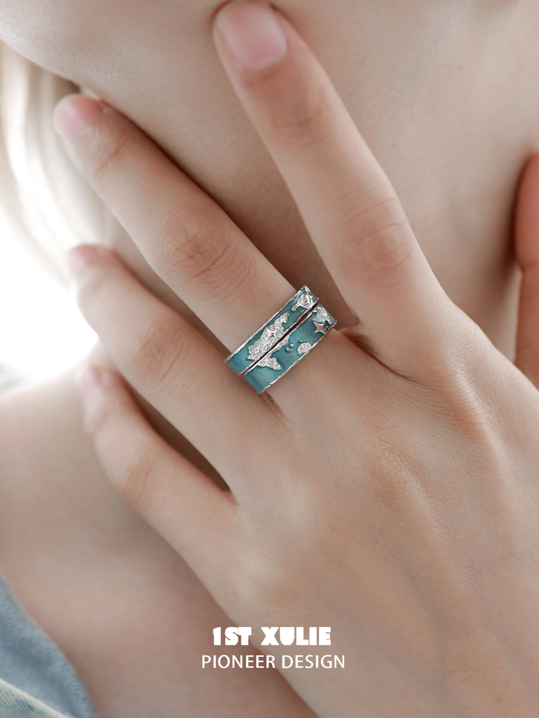 S925 Sterling Silver World Map Couple Rings - Matching Love Rings for Couples, Anniversary Gifts, Wedding Bands - Perfect for Travel Lovers & Romantic Getaways