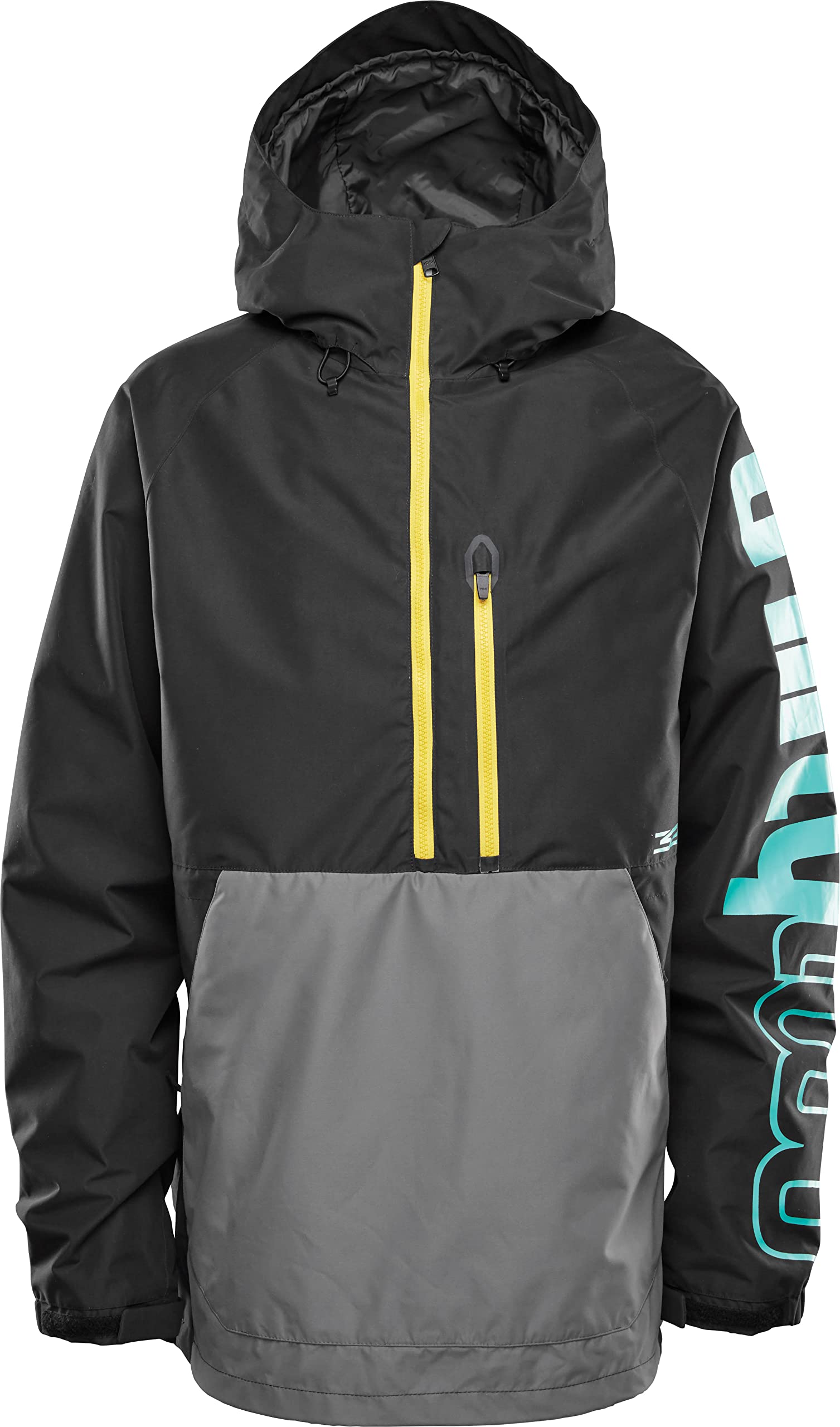 ThirtyTwo Men's Lightweight Snow Sports Anorak Jacket - Waterproof Windproof Winter Coat for Skiing, Snowboarding & Outdoor Activities