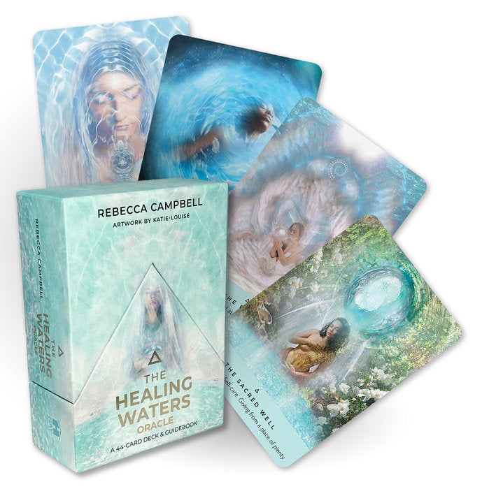 Healing Waters Oracle Cards - Divine Guidance & Spiritual Insight for Meditation, Self-Discovery & Energy Healing
