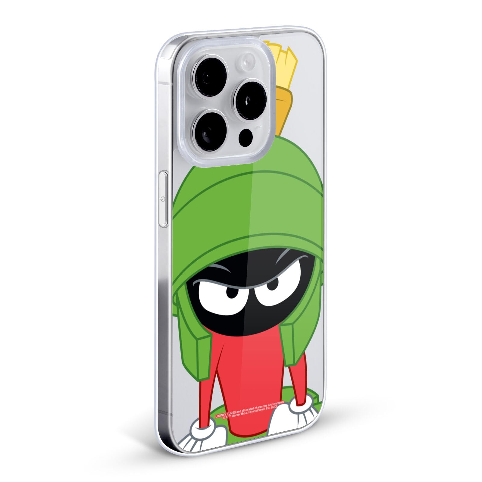 Officially Licensed Looney Tunes Marvin The Martian Soft Gel Case for Apple iPhone XR - Durable Protective Phone Cover with Fun Cartoon Character Design, Perfect for Fans, Daily Use & Gift Giving