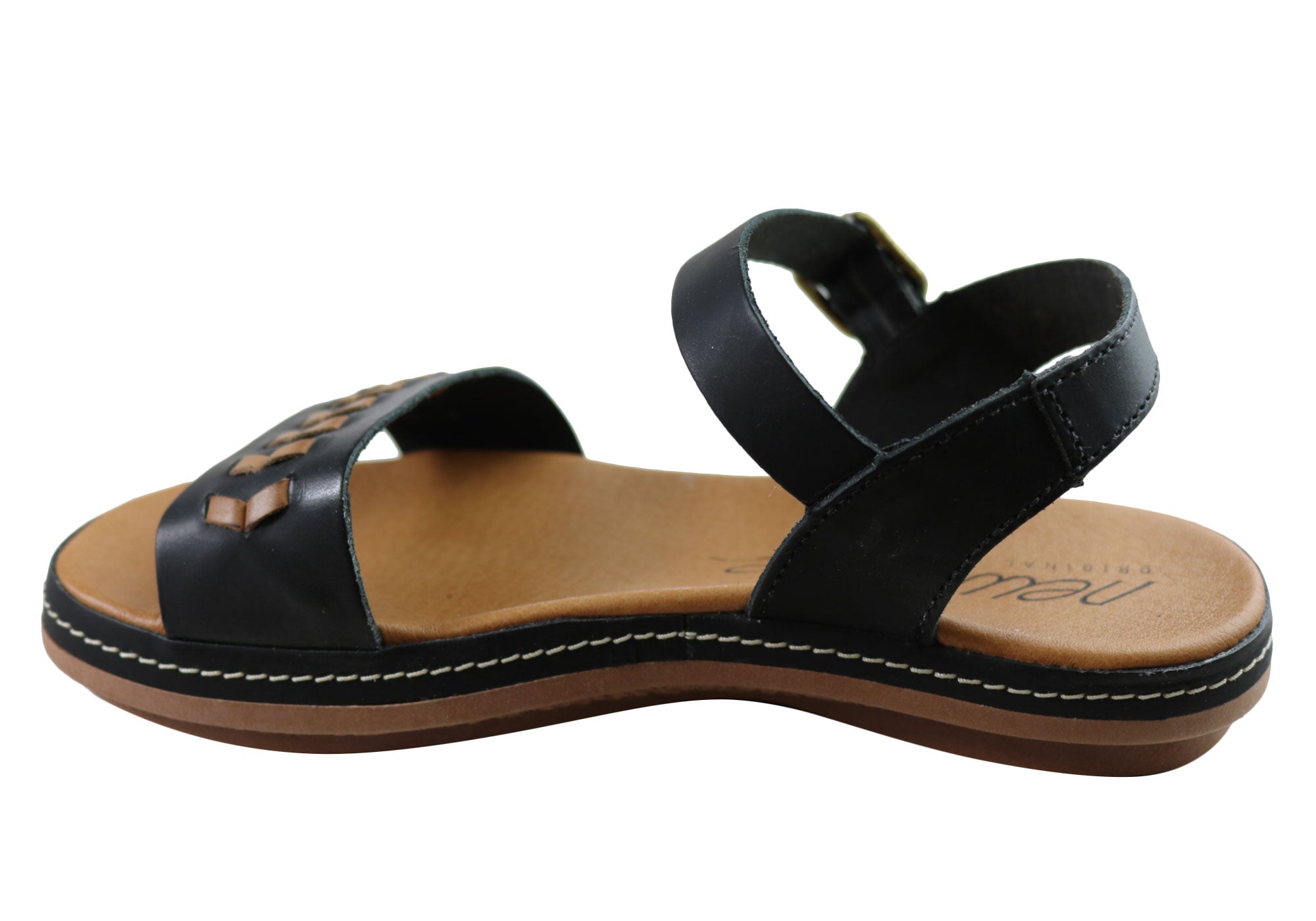 New Face Paradise Women's Comfortable Leather Sandals - Handmade in Brazil - Perfect for Beach, Vacation & Summer Outfits
