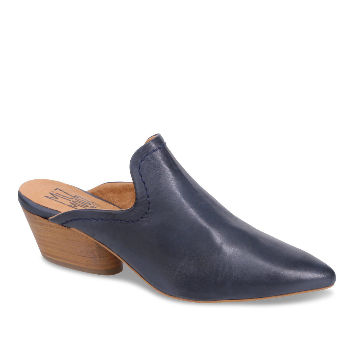 Howie Heeled Mule Shoes for Women - Comfortable Slip-On Block Heel Sandals for Casual Wear, Office & Date Night Outfits
