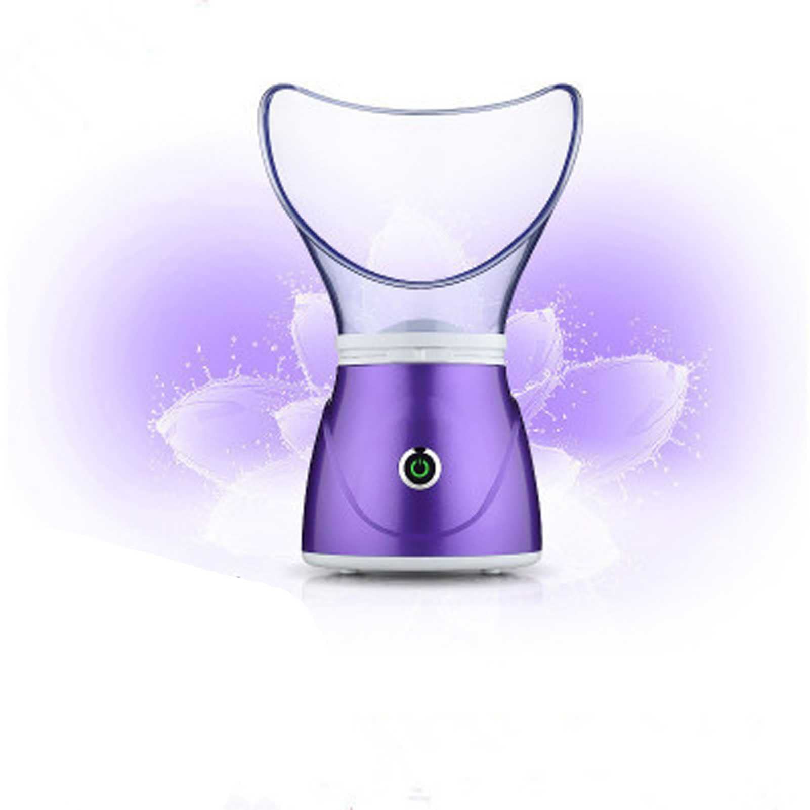 Nano Ionic Facial Steamer for Women & Men - Hot Mist Face Humidifier with Spa Quality, Deep Moisturizing & Pore Cleansing - Perfect for Home Spa, Skin Care Routine & Relaxation