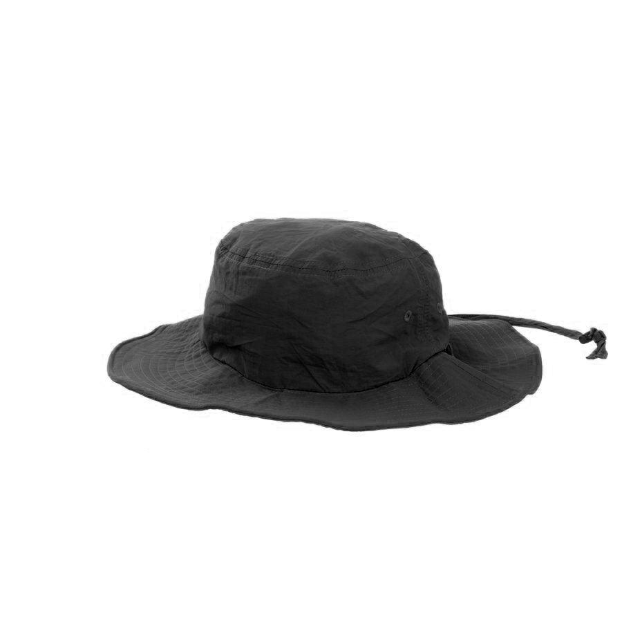COGIT UV Protection Safari Hat for Men & Women - Lightweight 70g Sun Hat for Outdoor Adventures, Hiking, Travel & Beach - Black UPF 50+ Sun Hat