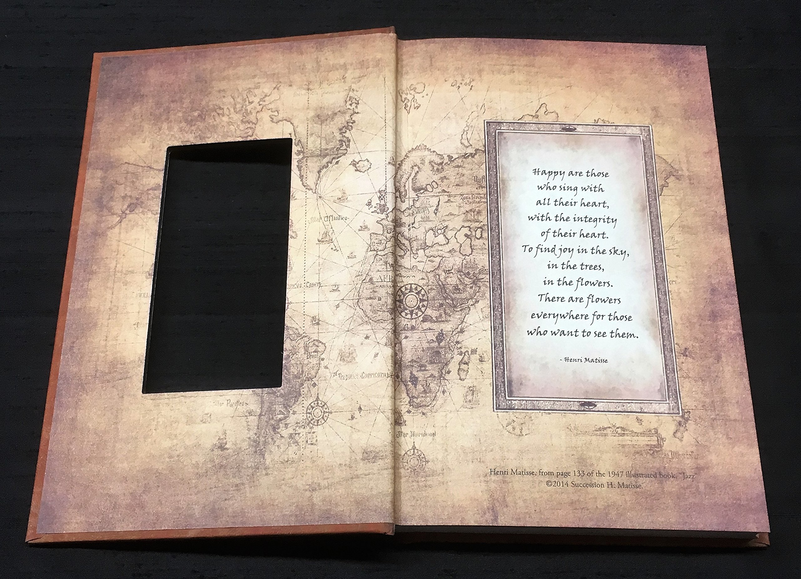 Vintage Brown Leather Journal - Happy Are Those - Inspirational Writing Notebook for Journaling, Note Taking & Gift Giving - Perfect for Travel, Daily Reflection & Creative Writing