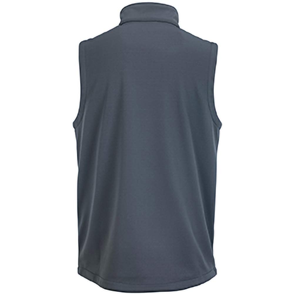 Russell Athletic Men's Smart Softshell Gilet Jacket - Lightweight & Warm Vest for Outdoor Activities, Hiking, and Casual Wear