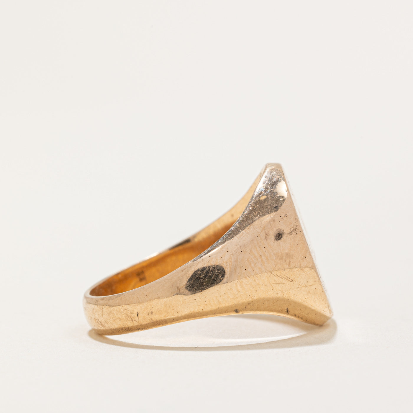 10K Yellow Gold Deer Ring for Women - Size 10.5 - Elegant Nature-Inspired Jewelry for Everyday Wear & Special Occasions