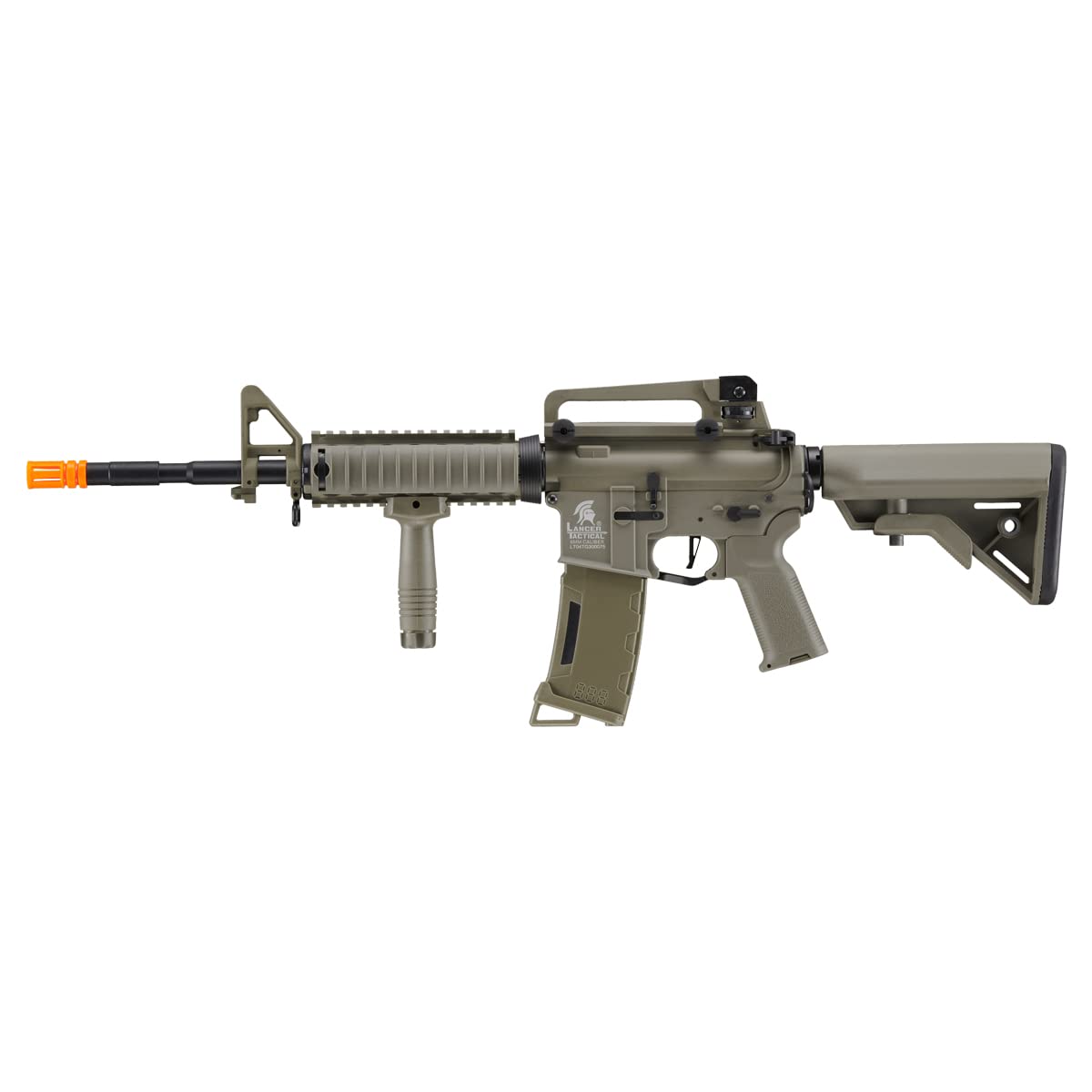 Lancer Tactical Gen 3 M4 SopMod Airsoft AEG Rifle - Programmable Electric Full/Semi-Auto Airsoft Gun for Tactical Training & Competitive Shooting | Outdoor & Indoor Airsoft Battles