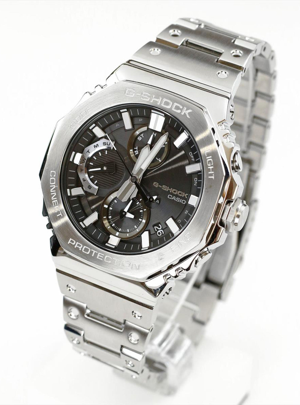 CASIO G-Shock GMC-B2100D-1AJF Full Metal Chronograph Watch - Made in Japan, JDM - Durable Shock-Resistant Design for Outdoor Sports & Adventure