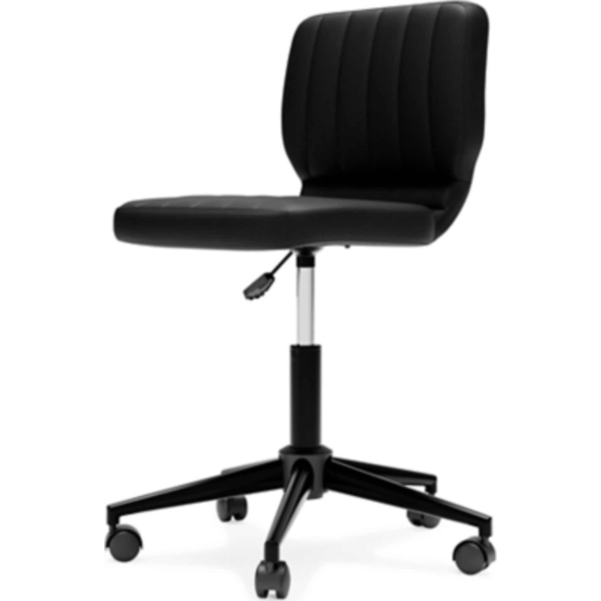 Beauenali Ergonomic Office Chair - Adjustable Height, Swivel & Rolling - Black - Perfect for Home Office, Gaming & Workspace Comfort